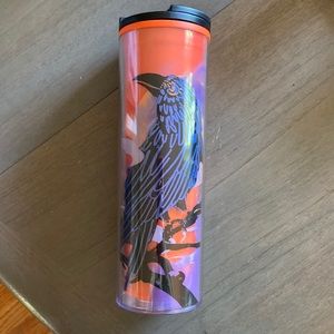 NWT Starbucks Campfire Ravens Moon Travel Tumbler Hot Cold Cup 2022 16 oz Coffee
